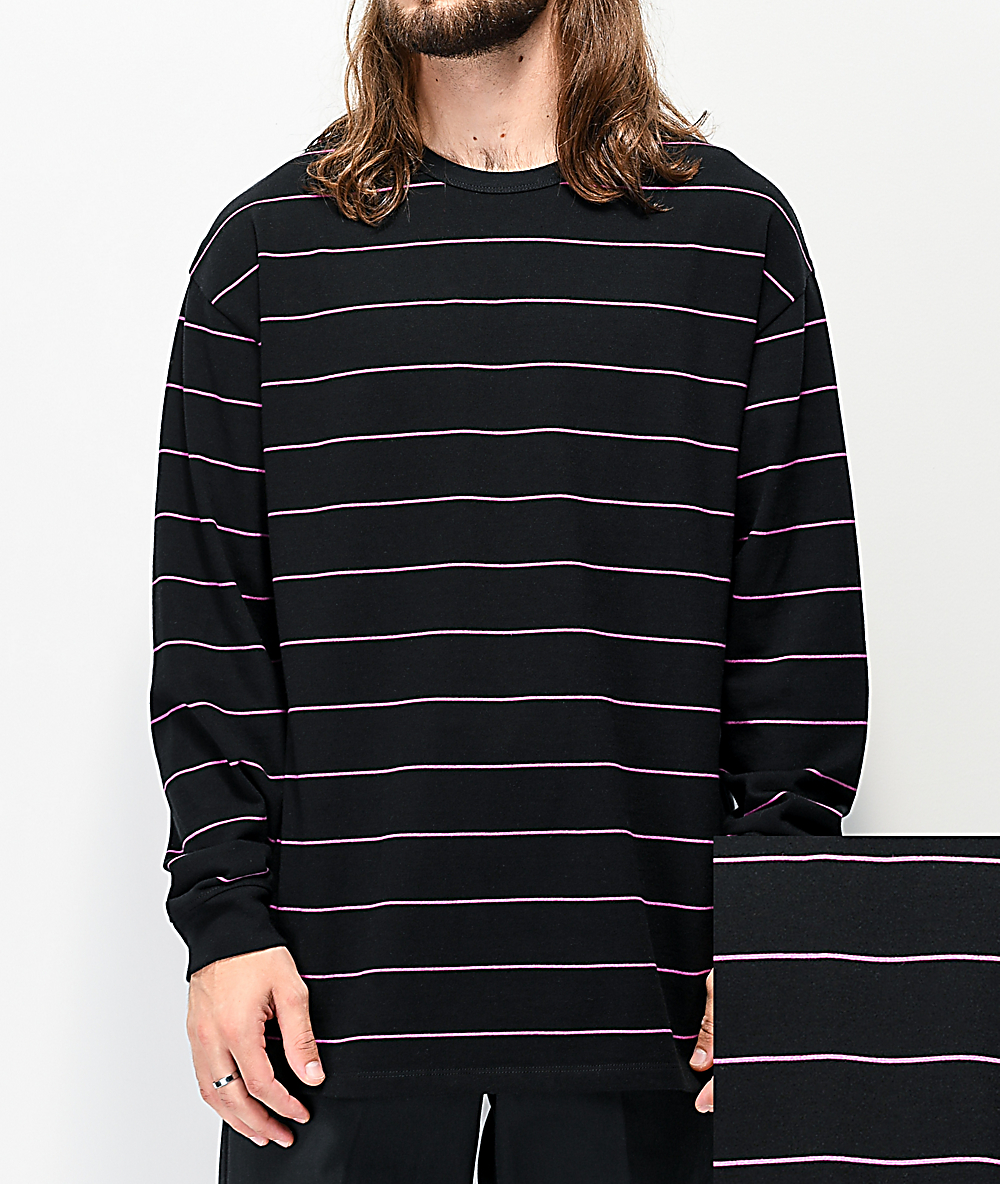 vans striped long sleeve