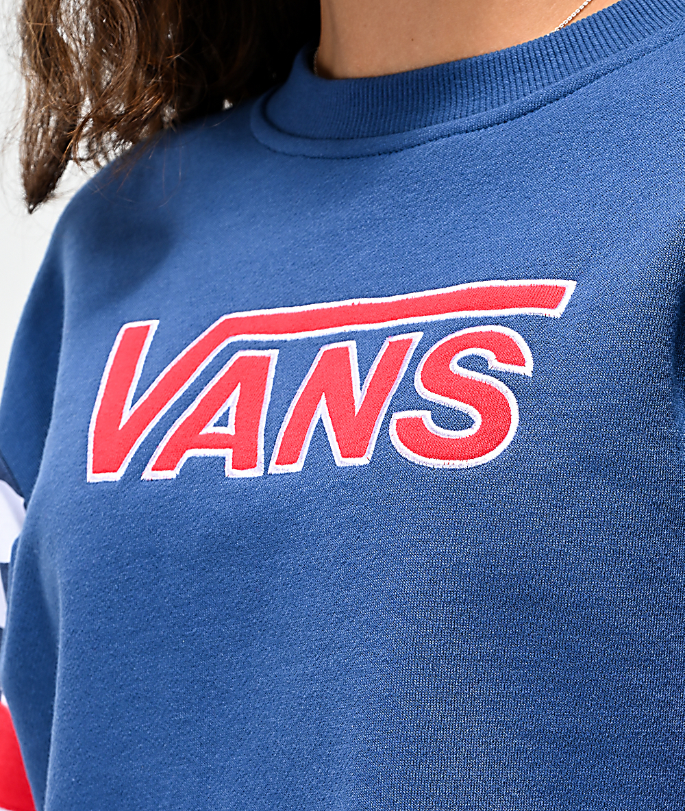 sudadera vans azul