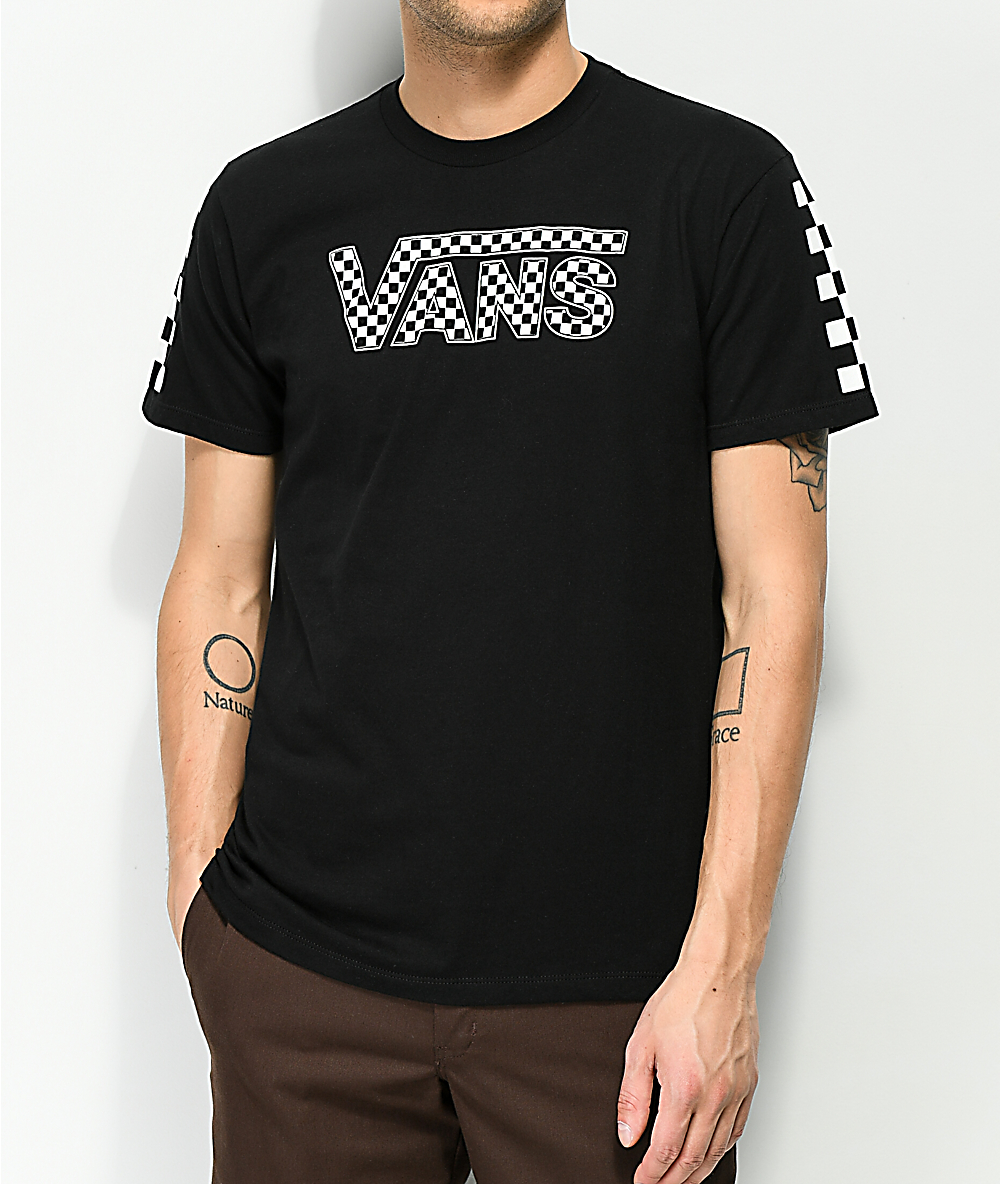 vans basic crew t shirt