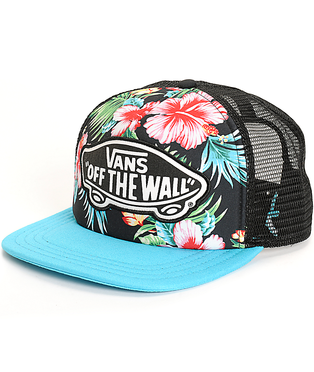 vans off the wall trucker hat