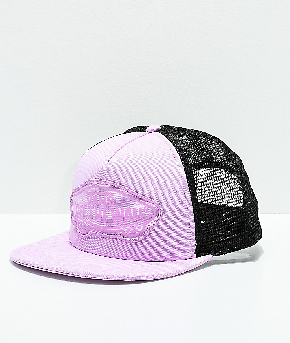 purple vans hat