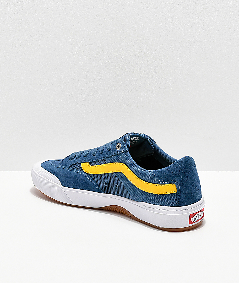 vans azules y amarillo vans azules y amarillo