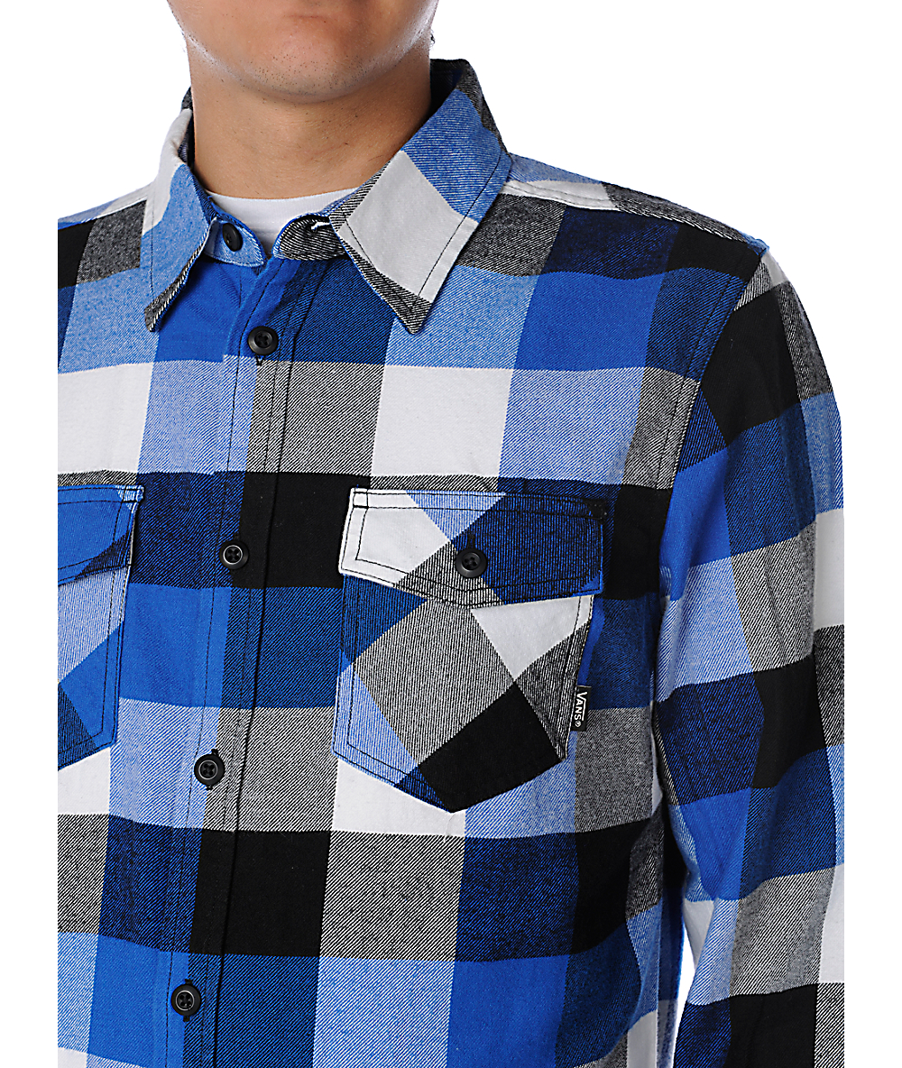 royal blue vans shirt