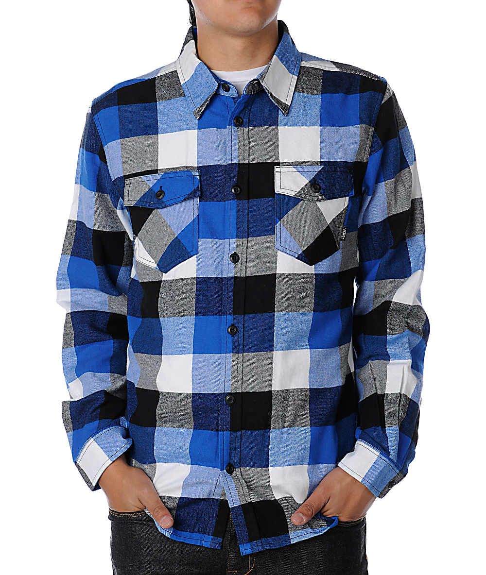 royal blue vans shirt