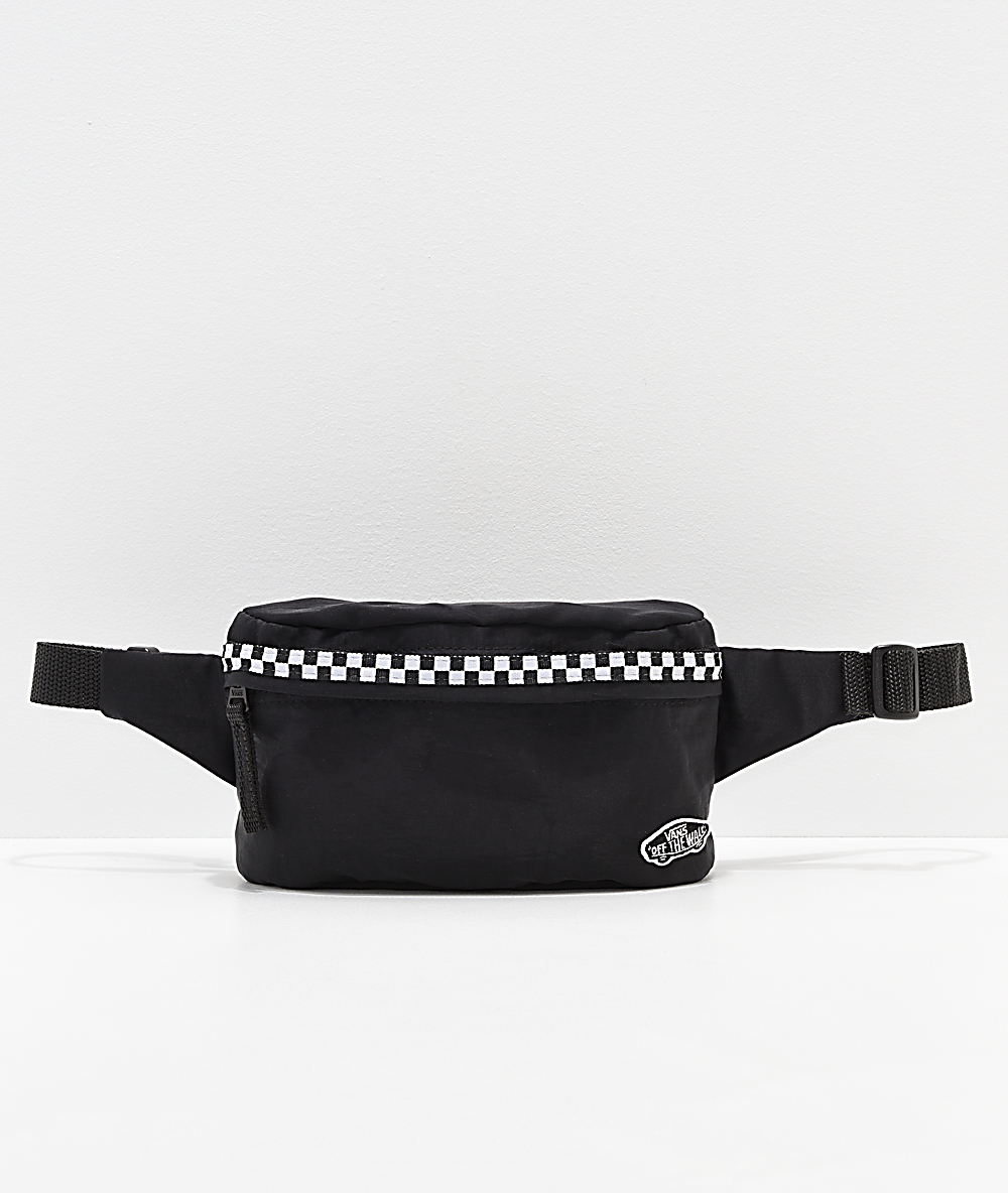 vans black fanny pack