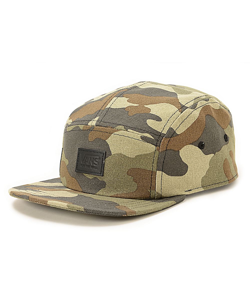 vans camo hat