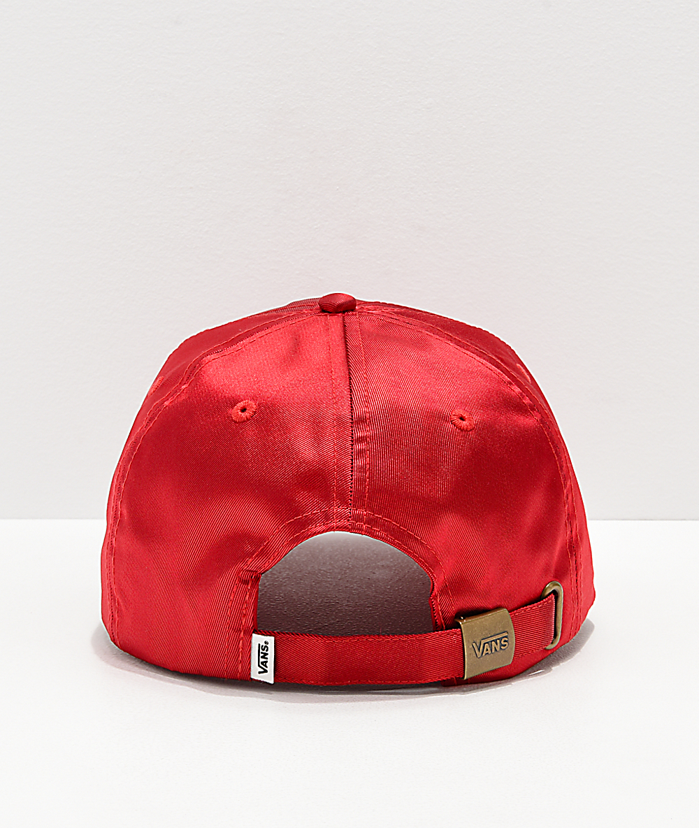 gorra vans roja