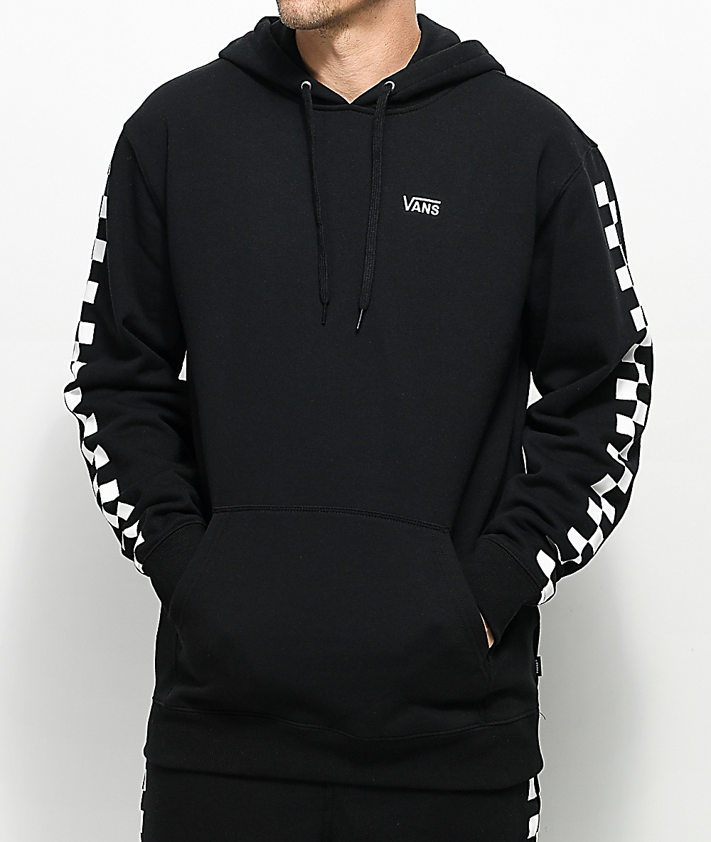 sudaderas vans hombre negro