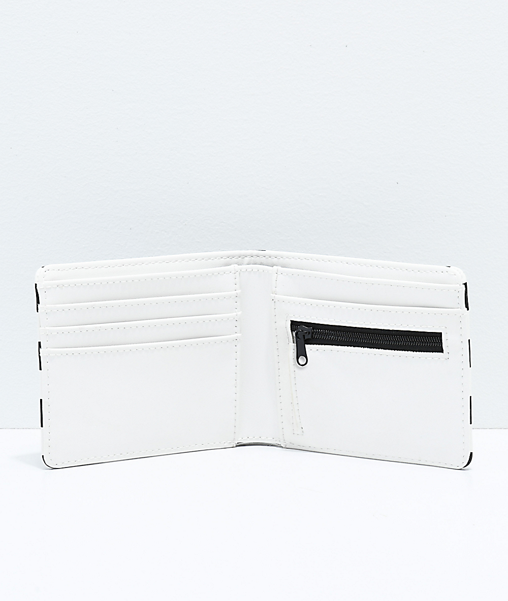 white wallet