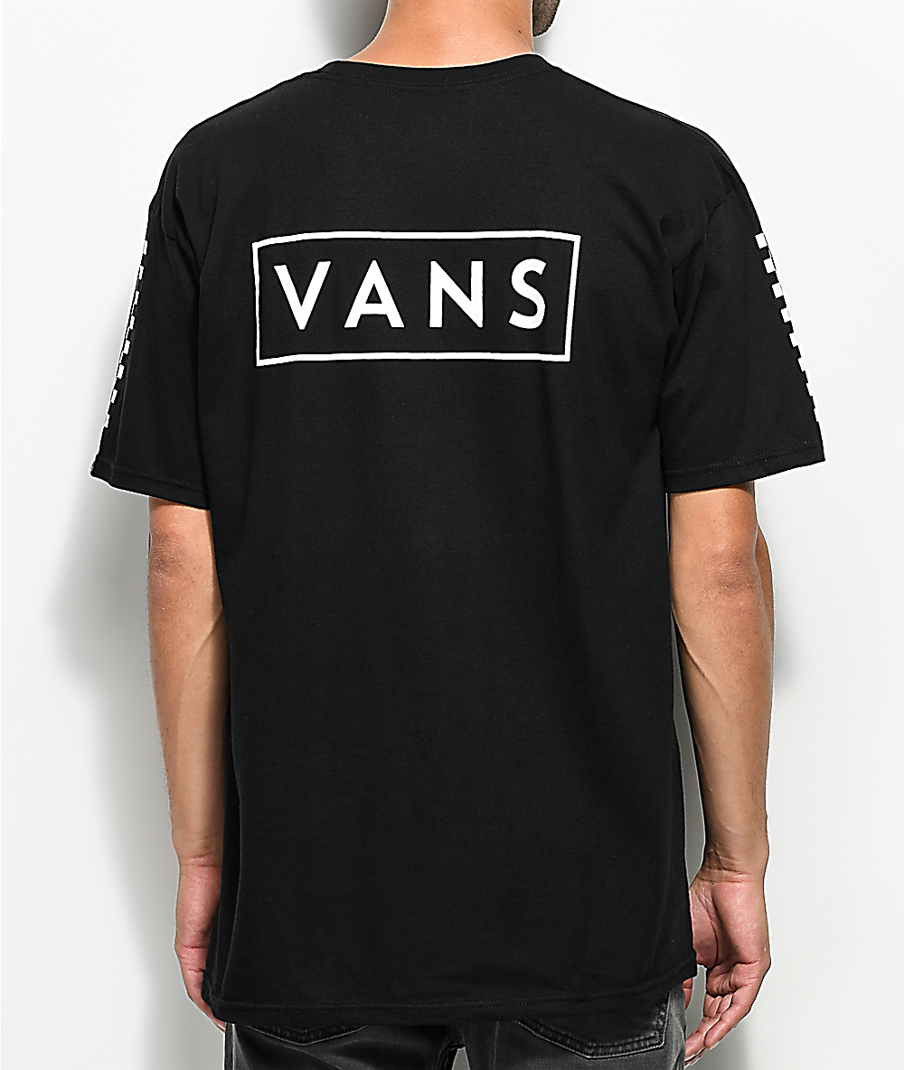 black vans shirt