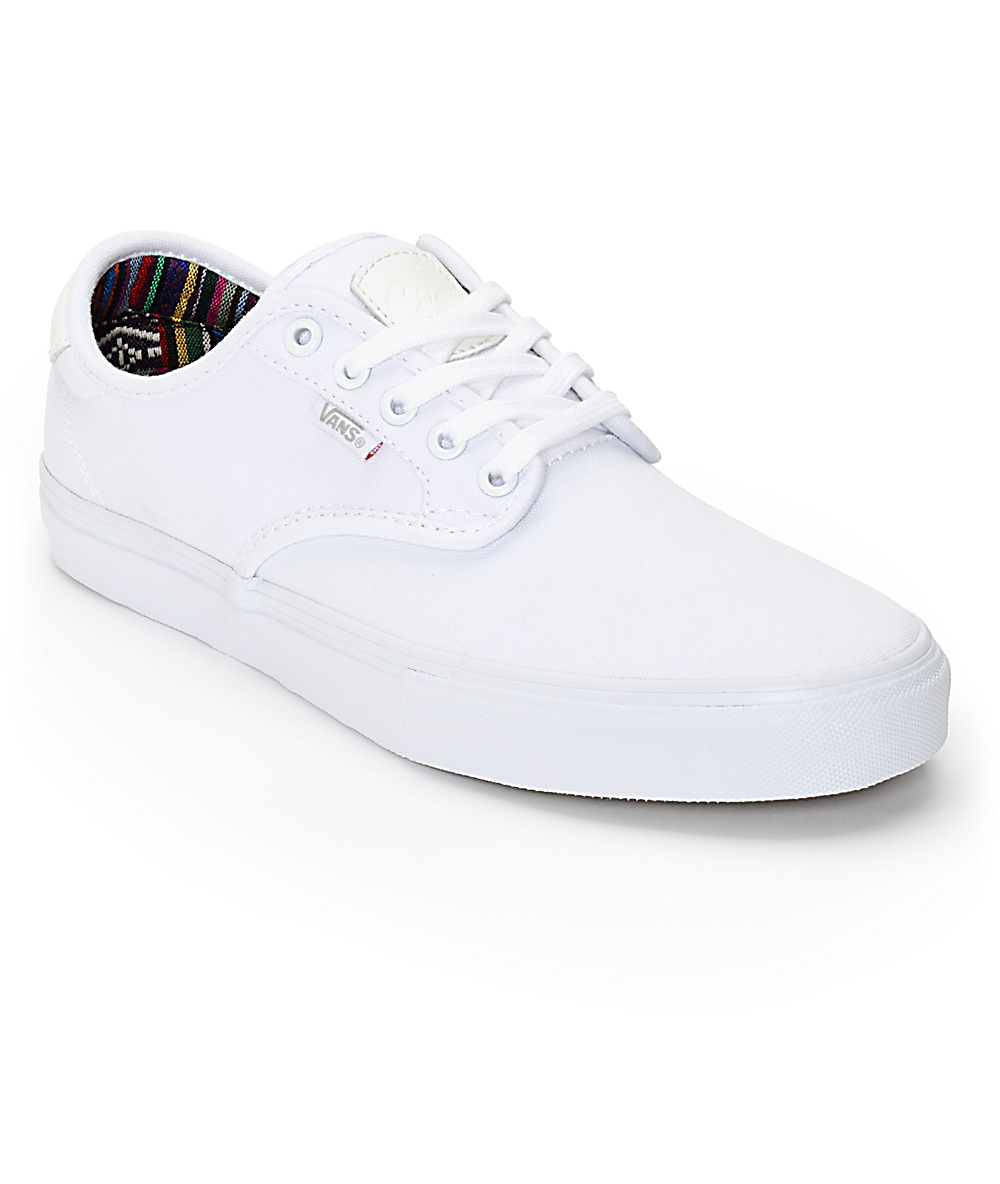 vans ultracush lite white
