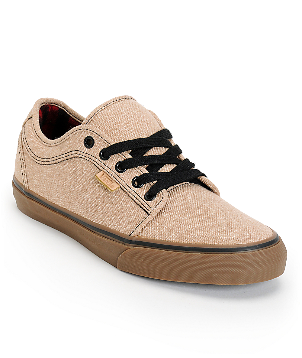 tan canvas vans