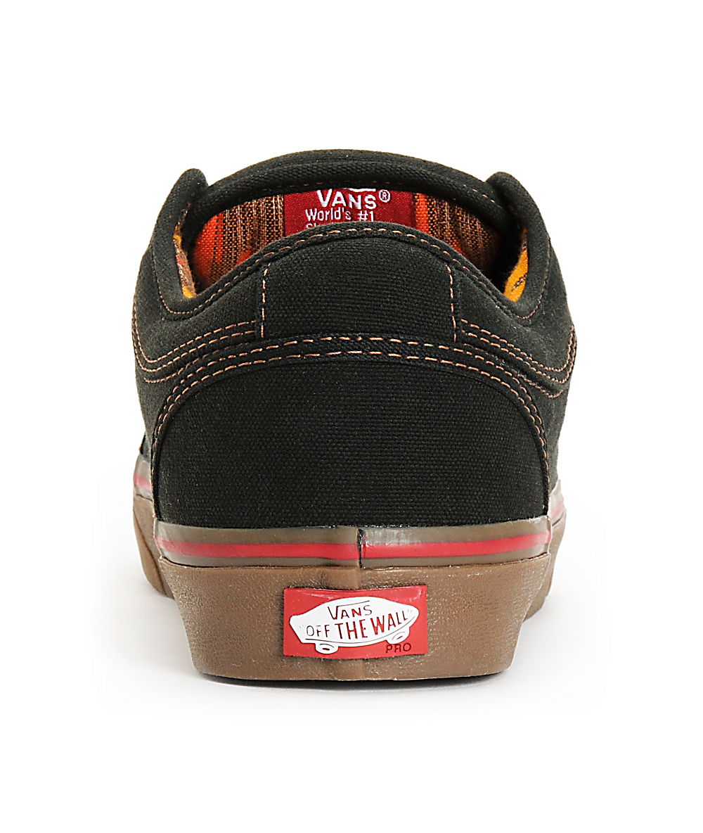 vans lona negra