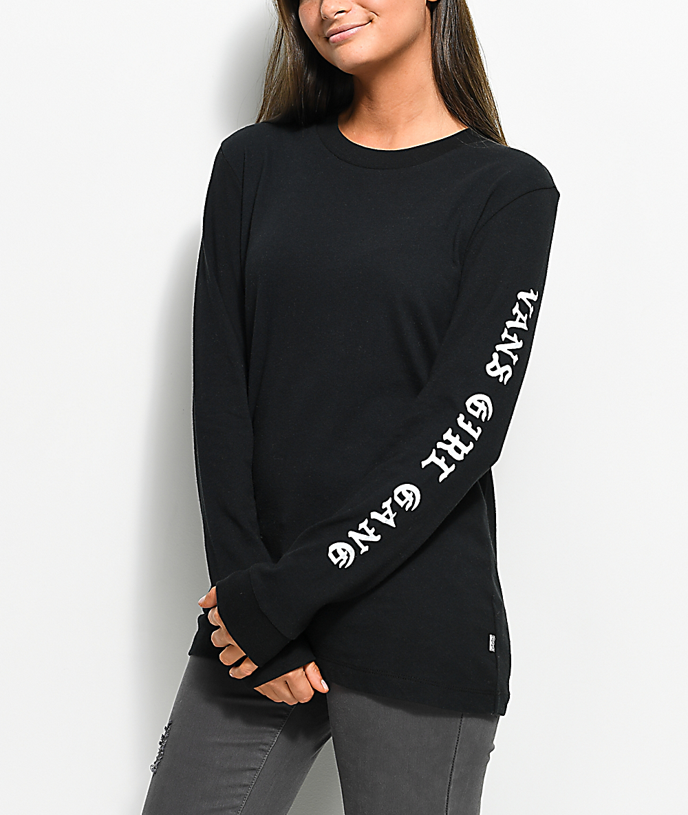 vans girl gang long sleeve