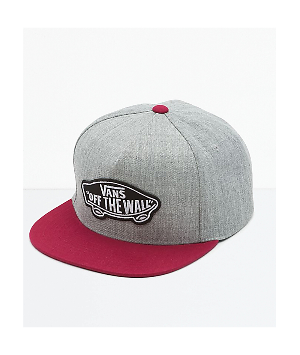 vans grey hat