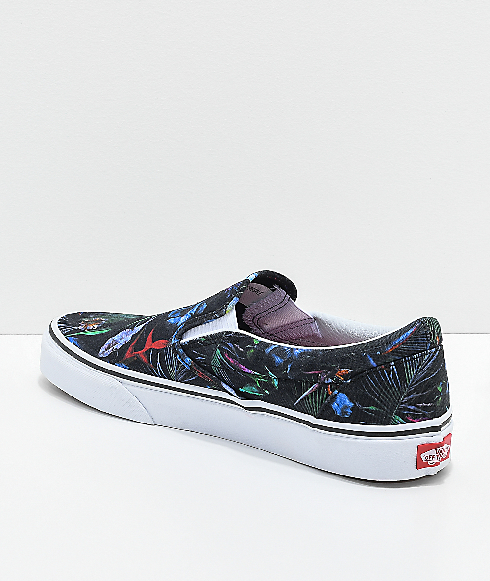 vans tropical slip on