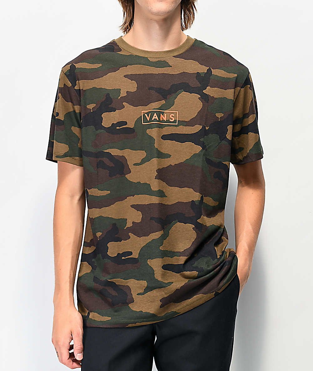 camouflage vans shirt