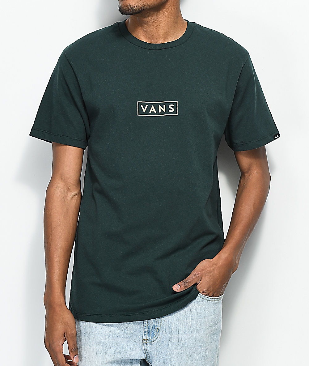 vans easy box short sleeve t shirt