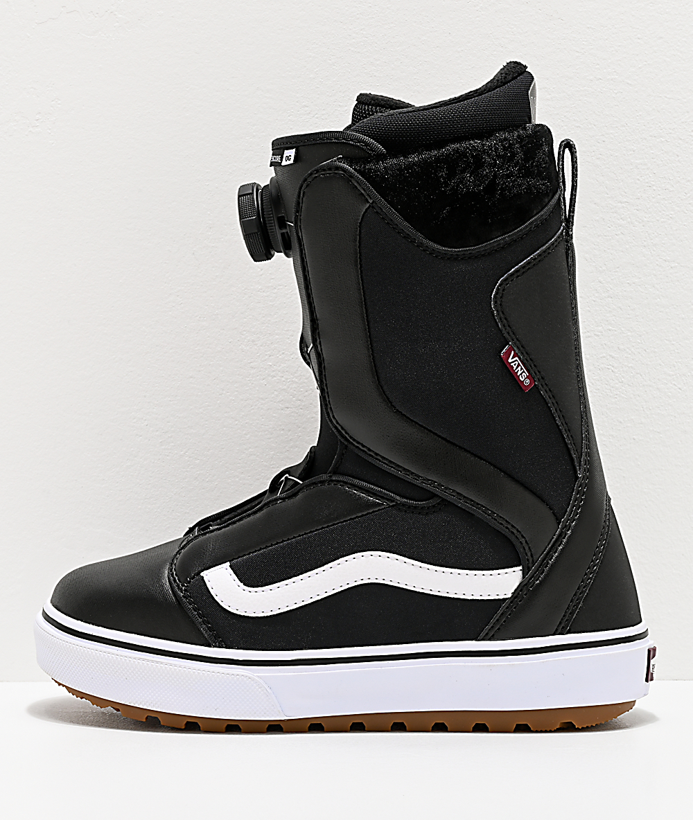 vans boots womens Black
