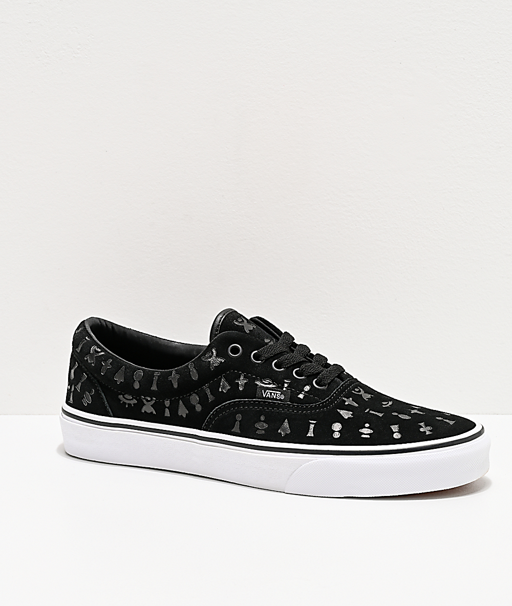 vans era all black