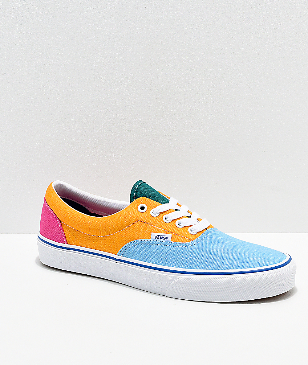 colored vans shoes