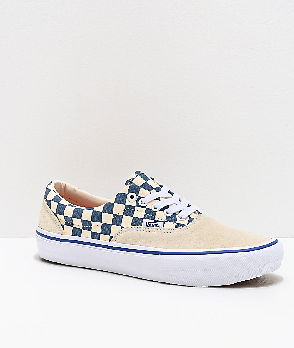 vans checkerboard era pro shoes