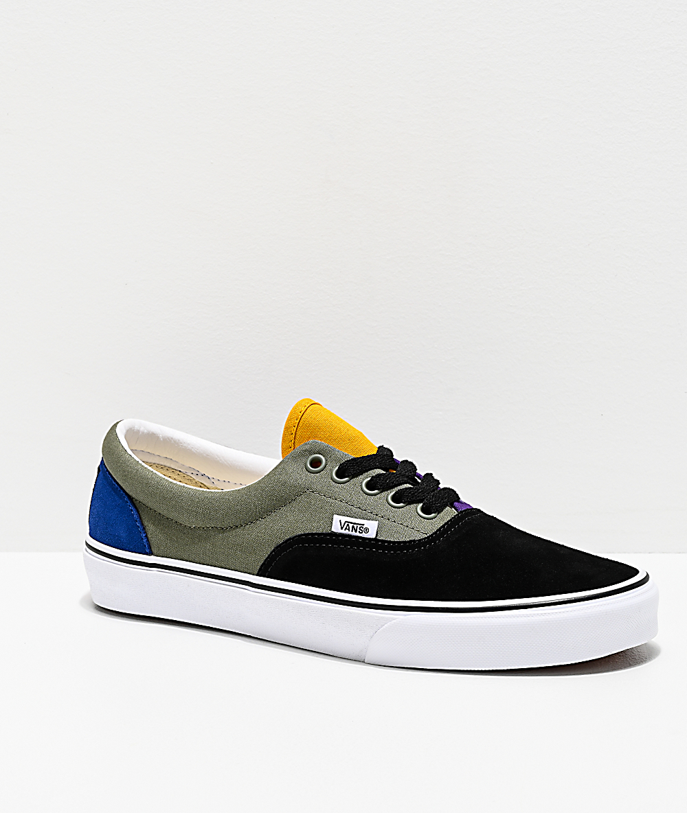 yellow skate shoes