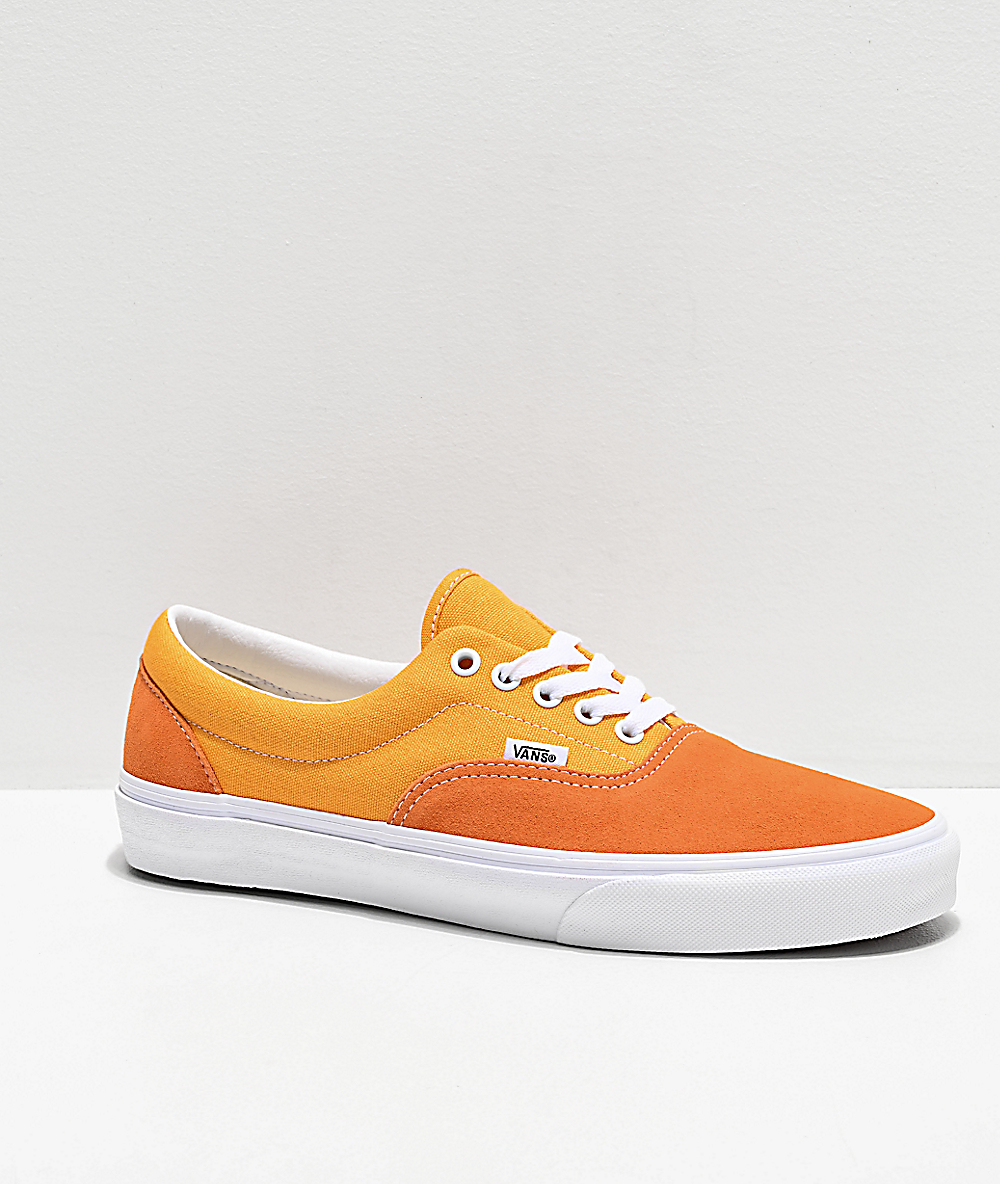 vans era hombre naranja