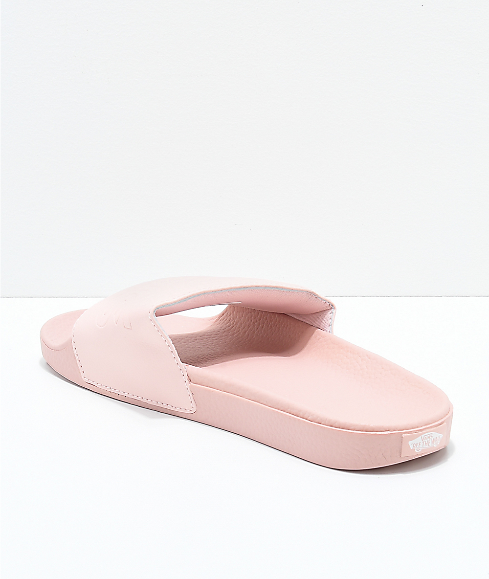 vans leather sandals