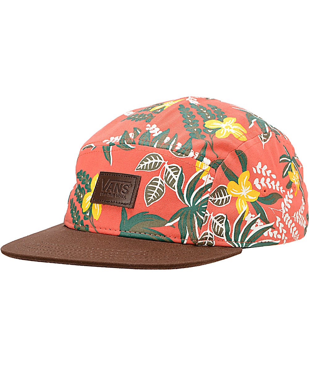 vans flower hat