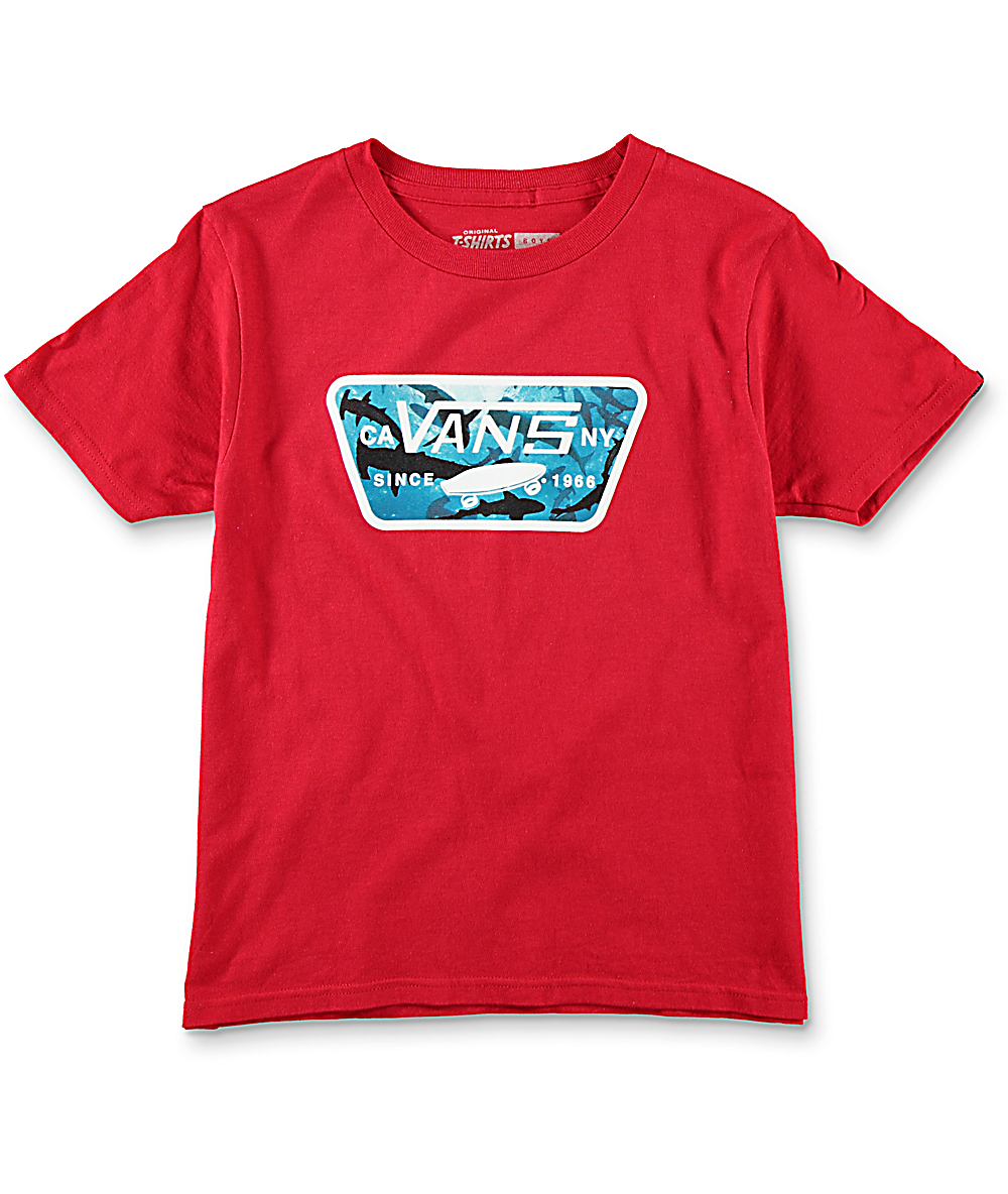 vans shark week shirt