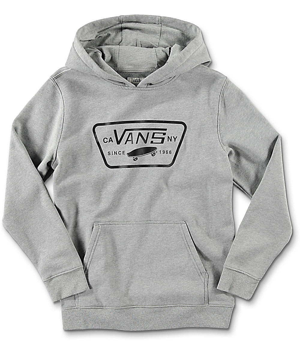 sudadera vans gris