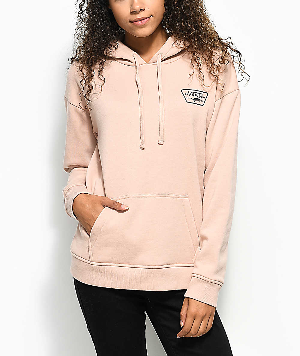 rose patch hoodie