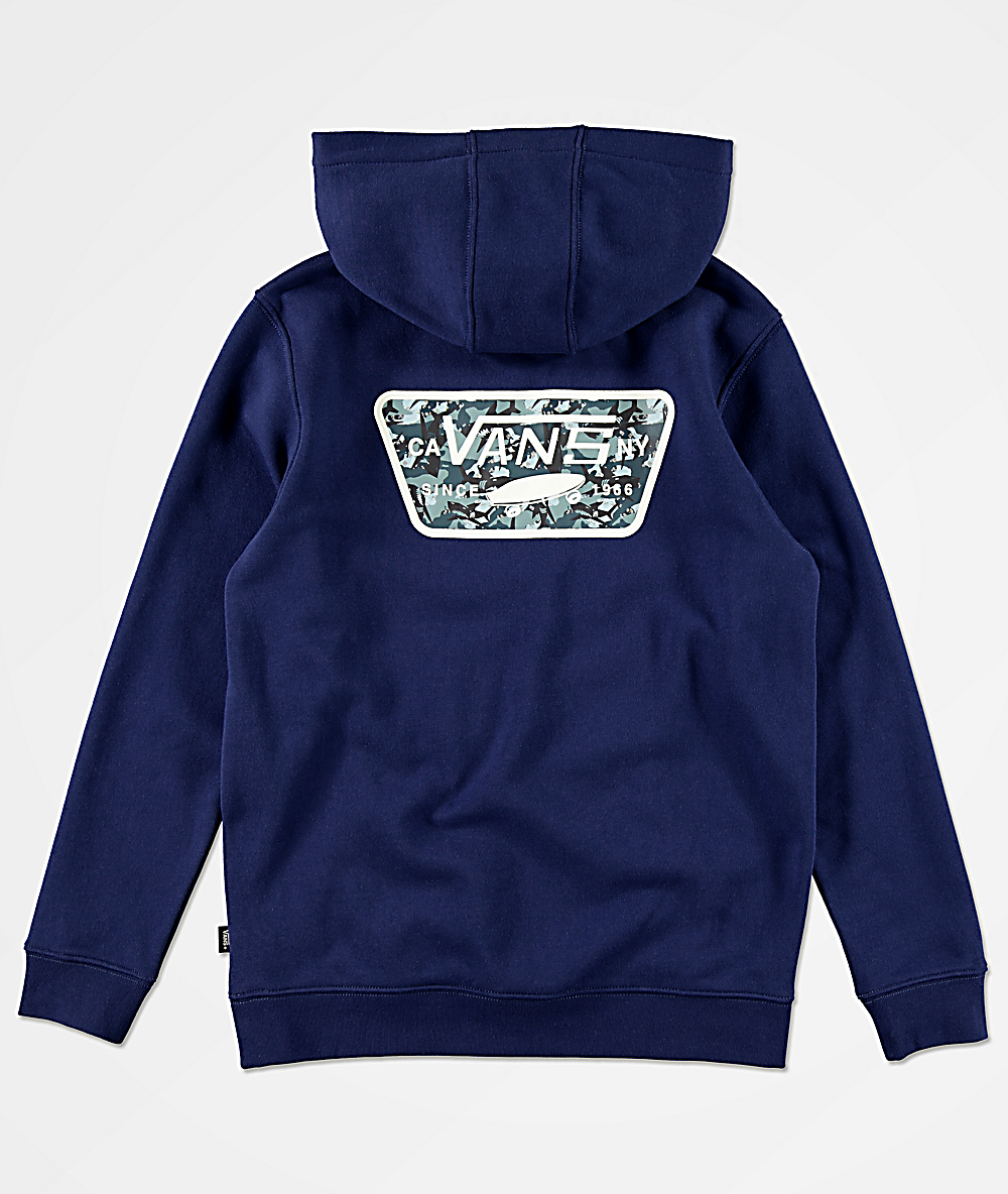 sudaderas vans azul