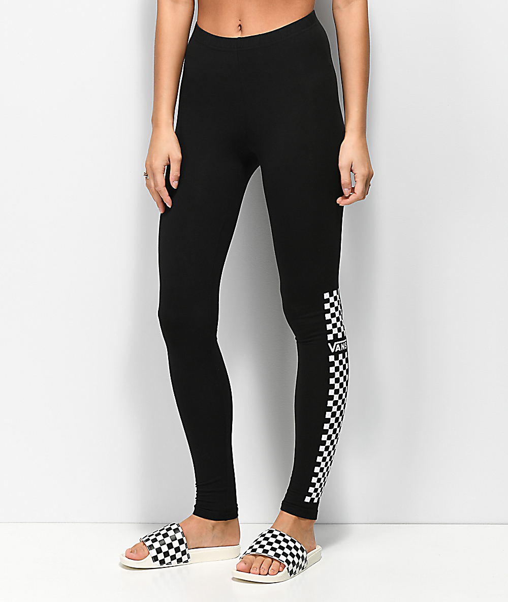 vans checkerboard leggings