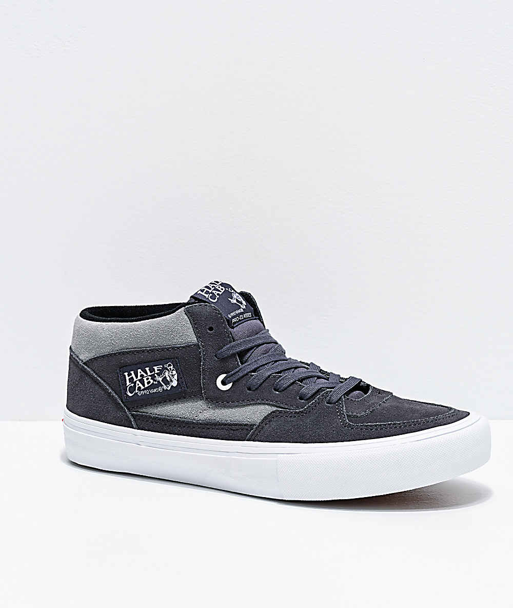 vans suela altas gris