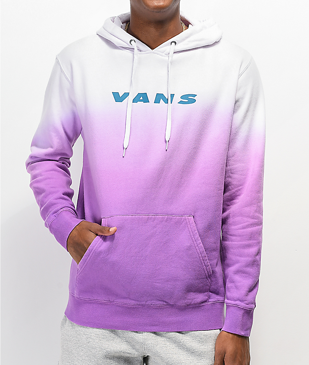 purple ombre hoodie