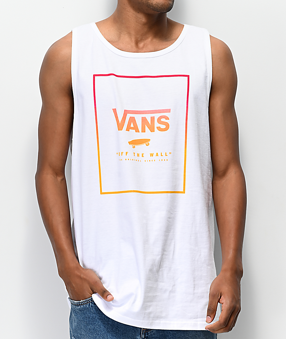 camisetas vans naranja