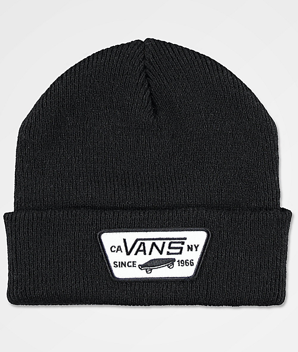 vans milford beanie green