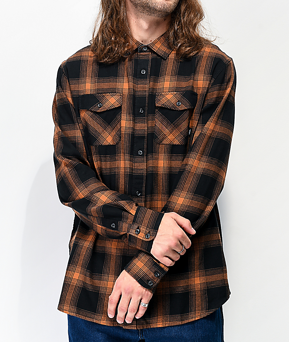 black jeans flannel shirt