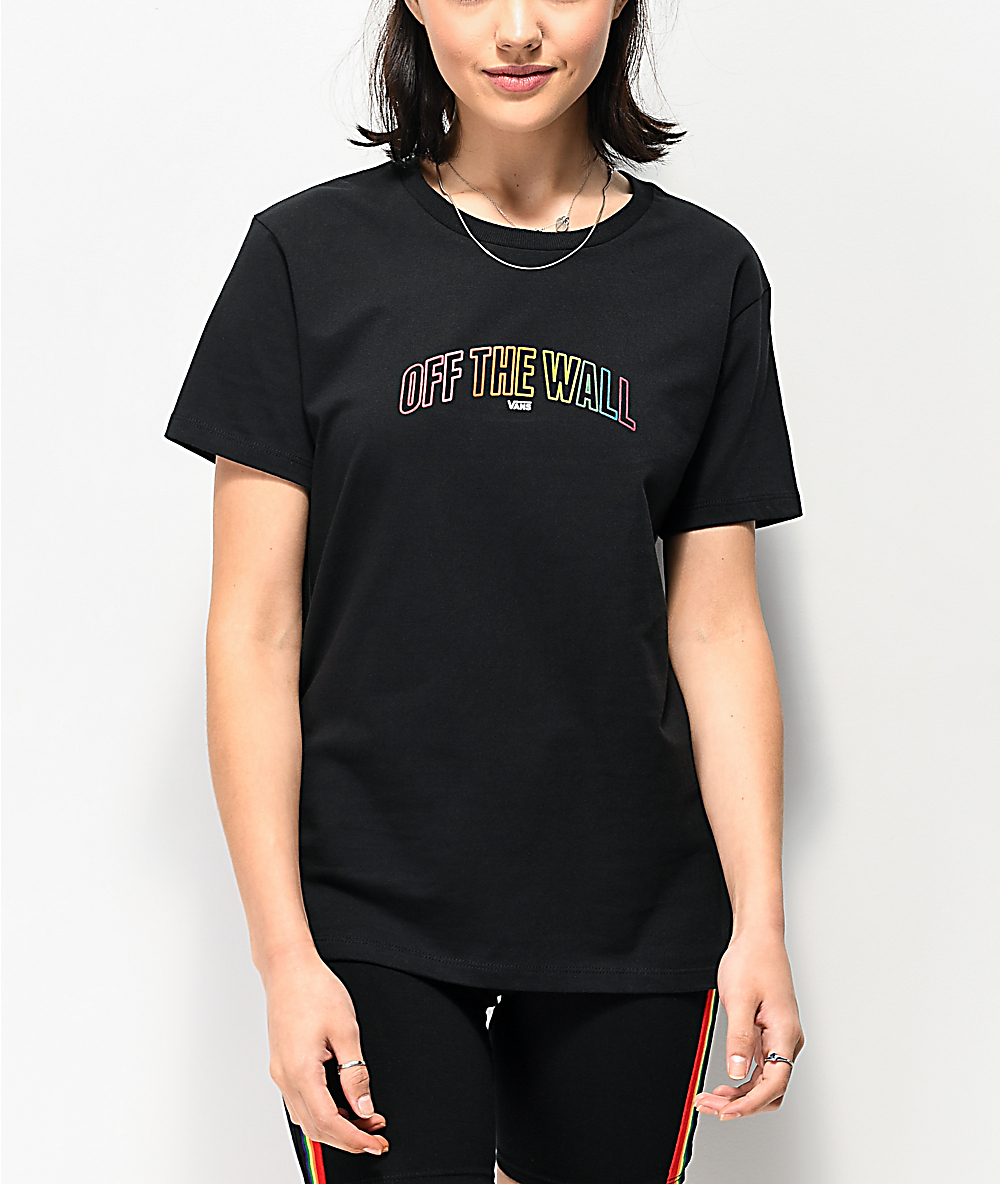 t shirt vans multicolor t shirt vans multicolor