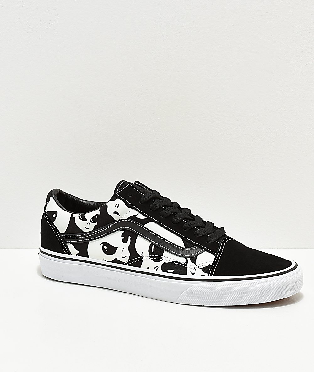vans zapatos blancos