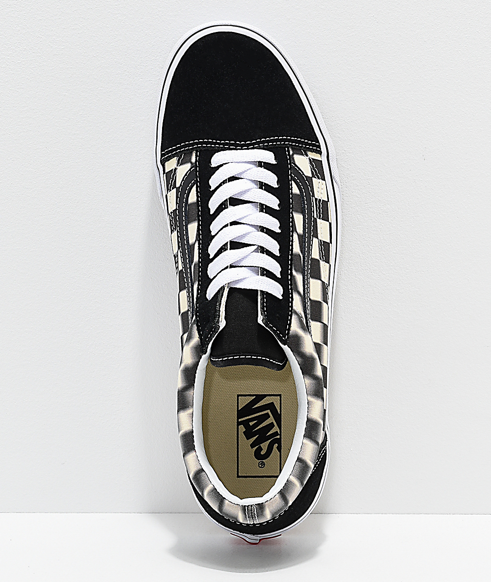 vans old skool checkerboard damen