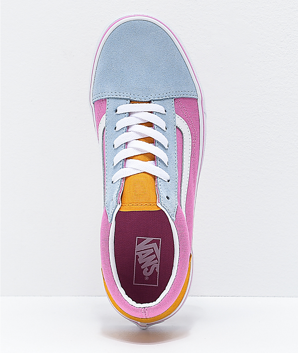 baby pink old skool vans