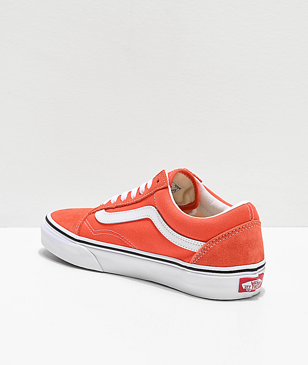 womens red vans shoes