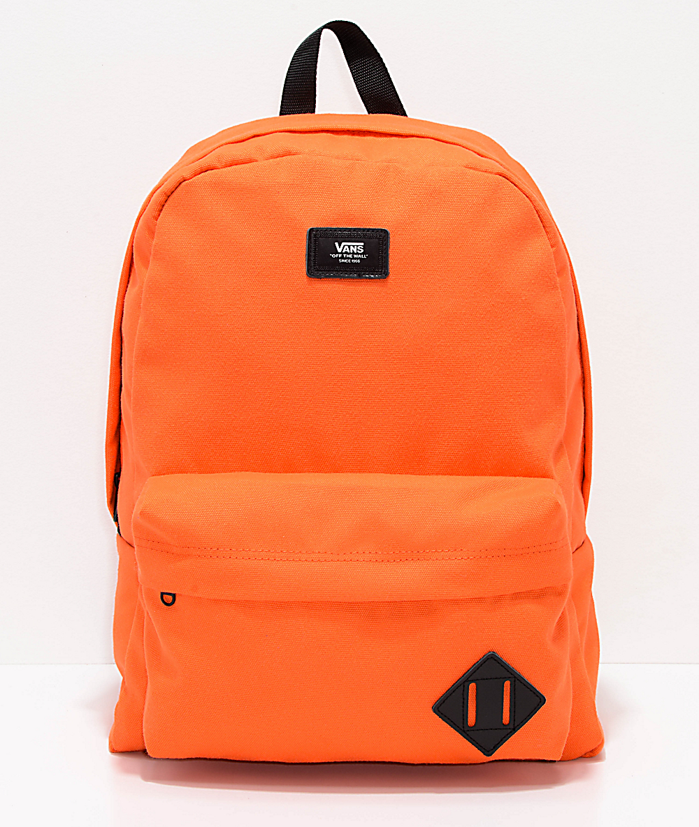 vans backpack Orange