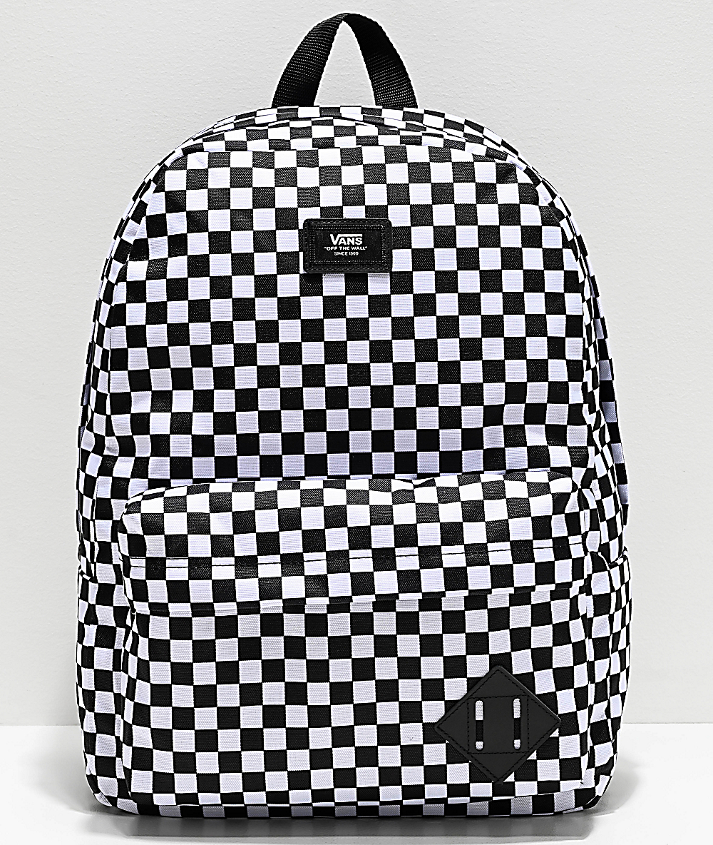 vans checkerboard old skool backpack