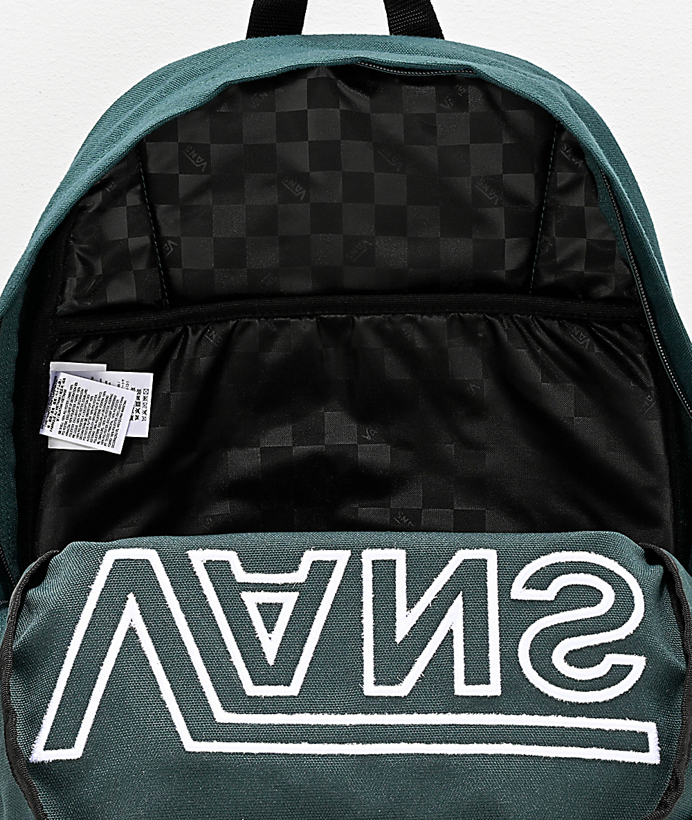 mochila vans verde oscuro mochila vans verde oscuro
