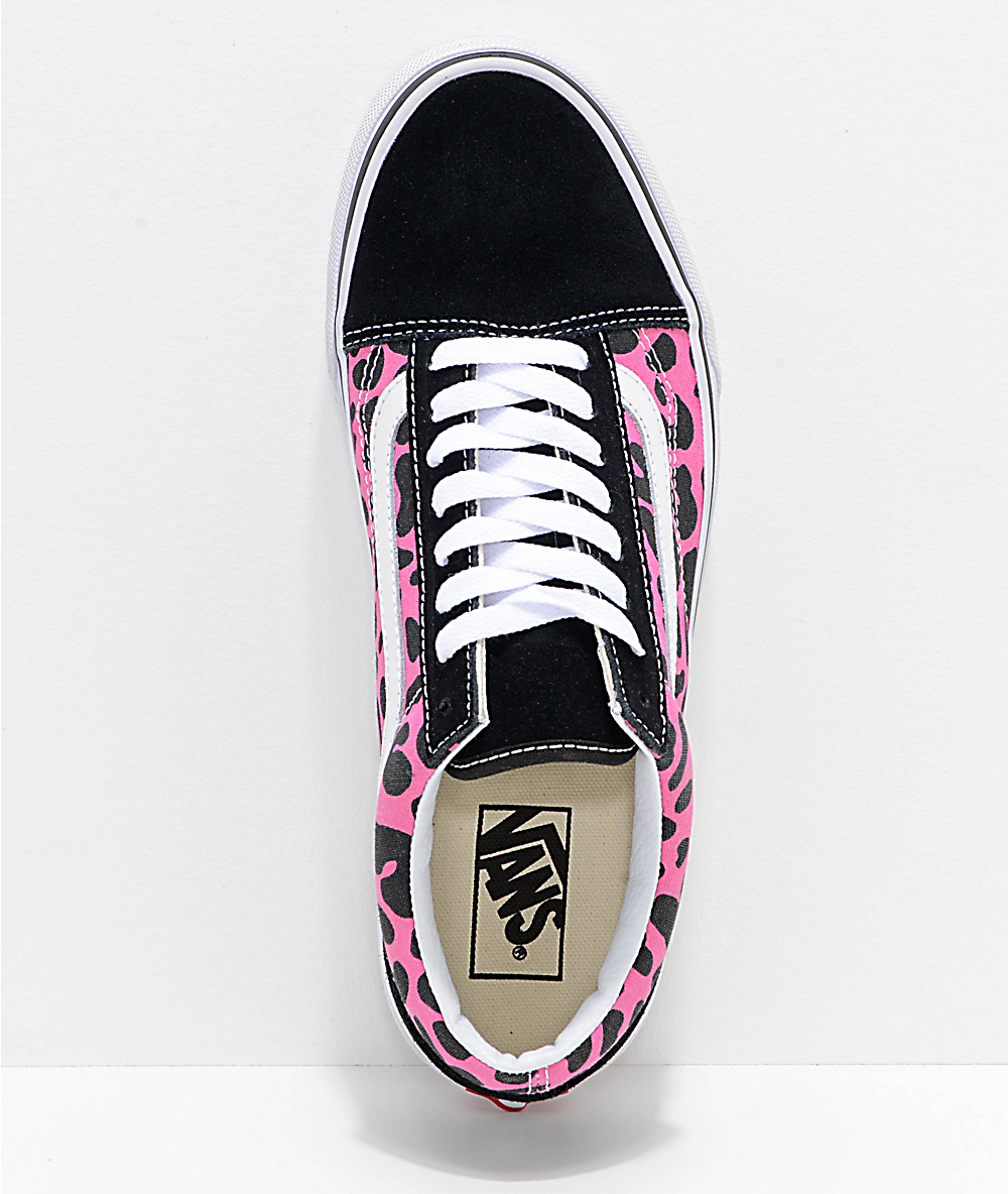 pink leopard vans