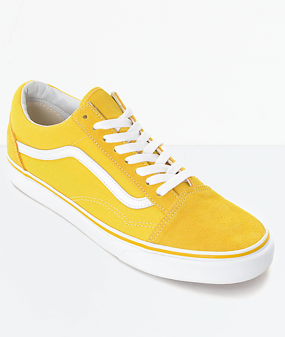zapatos vans amarillos